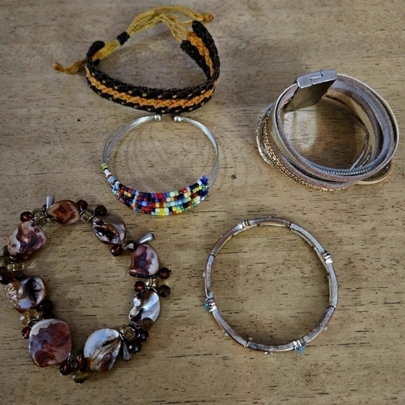 Bracelets set of 5 - Picture 1 of 7